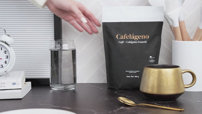 CAFELAGENO. CAFÉ CON COLÁGENO FRANCÉS. Elimina las arrugas. Hidrata tu piel. Elimina manchas en la piel. Haz crecer tu cabello y uñas.